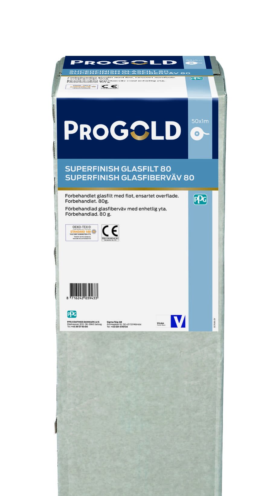 Superfinish Glasfilt 80